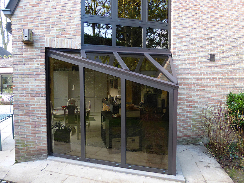 Véranda Uccle aluminium